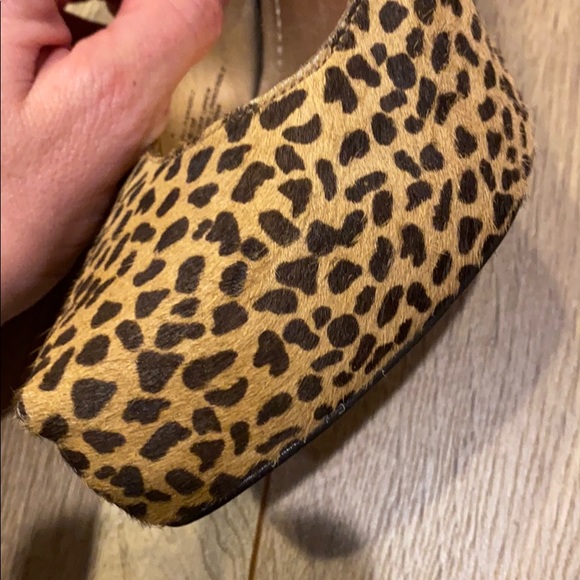 NWOT BCBG calf hair heels - Picture 6 of 7